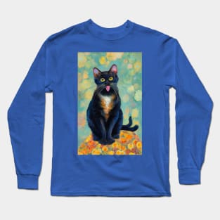Cat Sticking Tongue Out 1 Long Sleeve T-Shirt